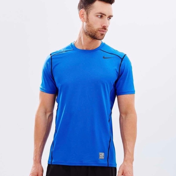 Nike Pro Dri-Fit Blue - Picture 1 of 5